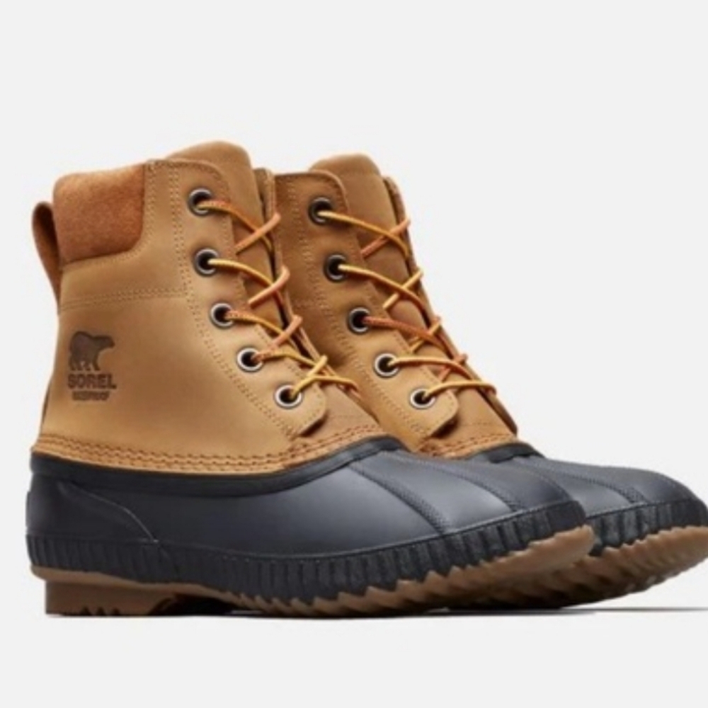 Sorel Cheyenne waterproof Leather Snow Duck  boot Size 6
